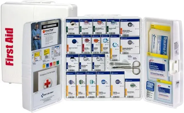 Alt view image 8 of 19 - First Aid Only First Aid Kit,Plastic,235 Pieces  1000-FAE-0103