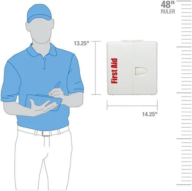 Alt view image 12 of 19 - First Aid Only First Aid Kit,Plastic,235 Pieces  1000-FAE-0103