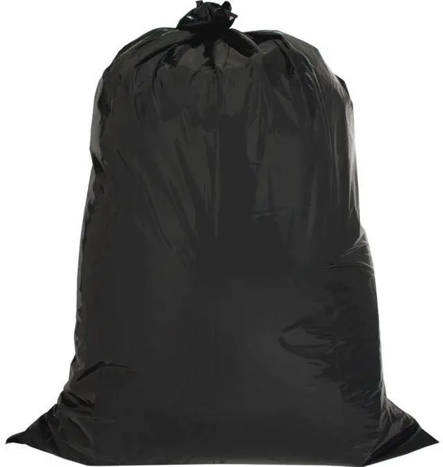 Alt view image 5 of 11 - Genuine Joe Heavy-Duty Trash Bags 2.5 Mil 42 Gallon 33"x48" 20/PK Black 02311