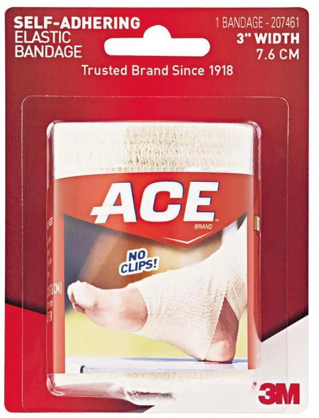 Alt view image 4 of 6 - 3M 207461 Self-Adhesive Bandage, 3 in.