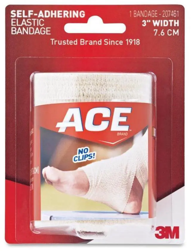 Alt view image 6 of 6 - 3M 207461 Self-Adhesive Bandage, 3 in.