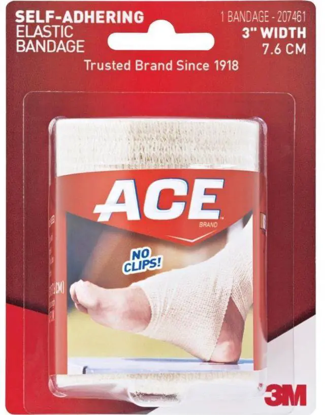 Alt view image 5 of 6 - 3M 207461 Self-Adhesive Bandage, 3 in.