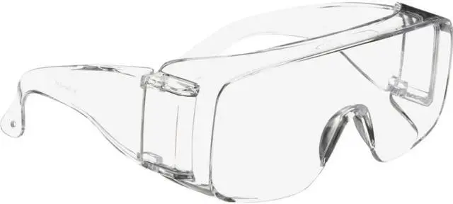 Alt view image 2 of 11 - 3M Tour-Guard V Protective Eyewear - Frameless OTG - Clear Single Lens - 100/Carton TGV01-100