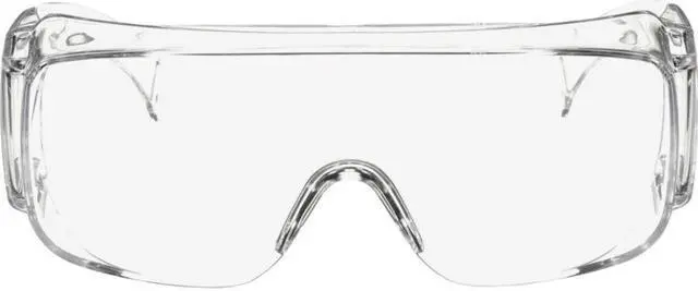 Alt view image 3 of 11 - 3M Tour-Guard V Protective Eyewear - Frameless OTG - Clear Single Lens - 100/Carton TGV01-100