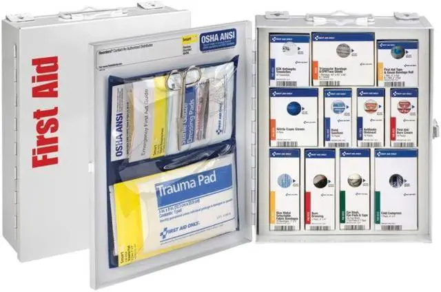 Alt view image 6 of 19 - Smartcompliance Food Service Cabinet W/O Medications For 25 People, 94 Pieces