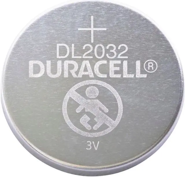 Alt view image 15 of 20 - DURACELL DL2032B2PK Coin Cell,2032,Lithium,3V,PK2