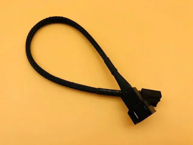 Alt view image 5 of 6 - 5PCS CPU Computer Case Fan Power Extension Cable Motherboard 4Pin PWM Fan Connector Computer Case Extension Power Cable