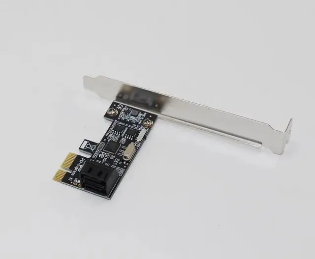 Alt view image 3 of 6 - Amify SATA Card PCI Express to 2 Ports SATA 3.0 Card 6Gbps PCI E SATA PCIE SSD Adapter Low Bracket Computer Components IPFS HDD Mining