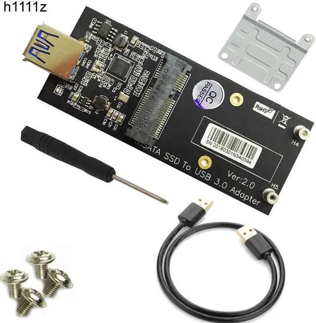 Main image of 5Gbps USB 3.0 to mSATA HDD Enclosure USB3.0 to mini SATA Hard Disk Adapter M2 SSD External HDD Mobile Box mSATA SSD Disk Adapter