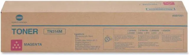 Alt view image 4 of 4 - Konica Minolta Toner Cartridge f/C353/P 20 000 Page Yield Magenta TN314M