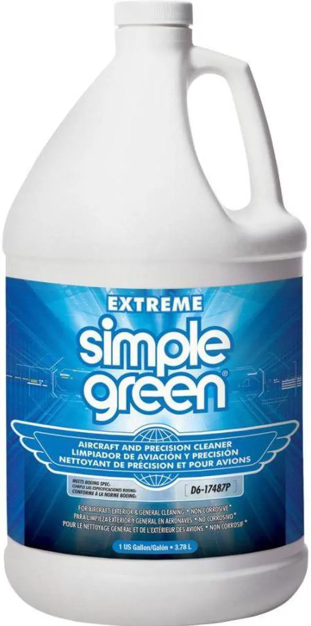 Alt view image 8 of 19 - Simple Green 13406 Extreme Aircraft/Precision Cleaner - 1 gal - Unscented - 1 Each - Clear