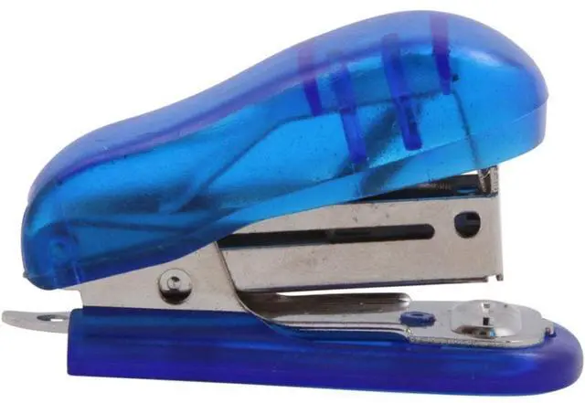 Alt view image 3 of 13 - Baumgartens Mini Stapler, Plastic, Translucent Assorted 26510