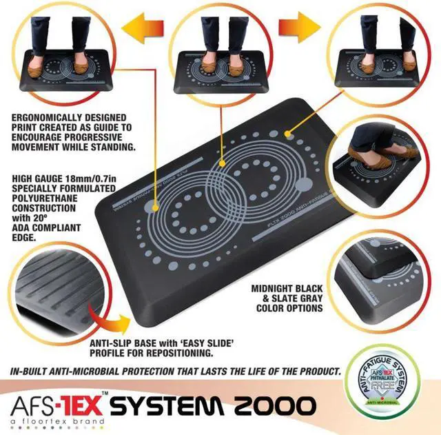 Alt view image 11 of 20 - System 2000 20" x 32" Black