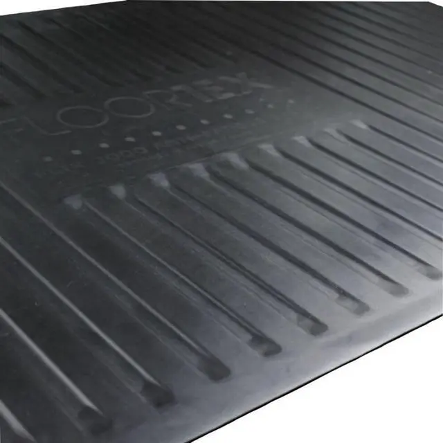 Alt view image 10 of 20 - Floortex AFS-TEX 2000 Anti-Fatigue Mat Rectangle 16"x24", Midnight Black