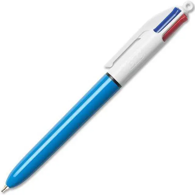 Alt view image 8 of 17 - BIC MMXP11C 4-Color Retractable Pen Fine, Medium Pen Point Type - Multi, Black, Red, Green Ink - 1 Pack