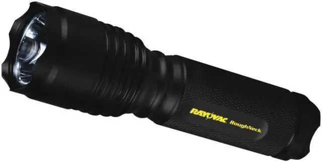 Alt view image 11 of 20 - Rayovac LED Aluminum Flashlight 3 AAA Black RNT3AAAB