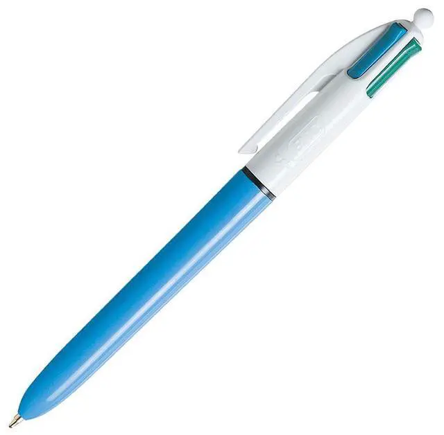Alt view image 6 of 17 - BIC MMXP11C 4-Color Retractable Pen Fine, Medium Pen Point Type - Multi, Black, Red, Green Ink - 1 Pack