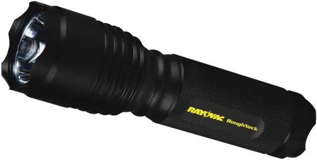 Alt view image 9 of 20 - Rayovac LED Aluminum Flashlight 3 AAA Black RNT3AAAB
