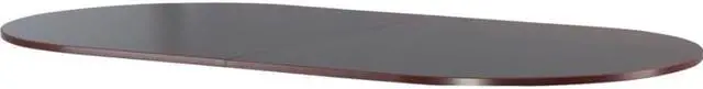 Alt view image 5 of 10 - Lorell Conference Tabletop Oval 96"x48" Mahogany 69150