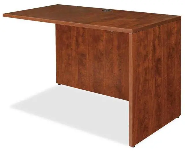 Alt view image 4 of 17 - Lorell Return Shell 48"x24"x29-1/2" Cherry 69421