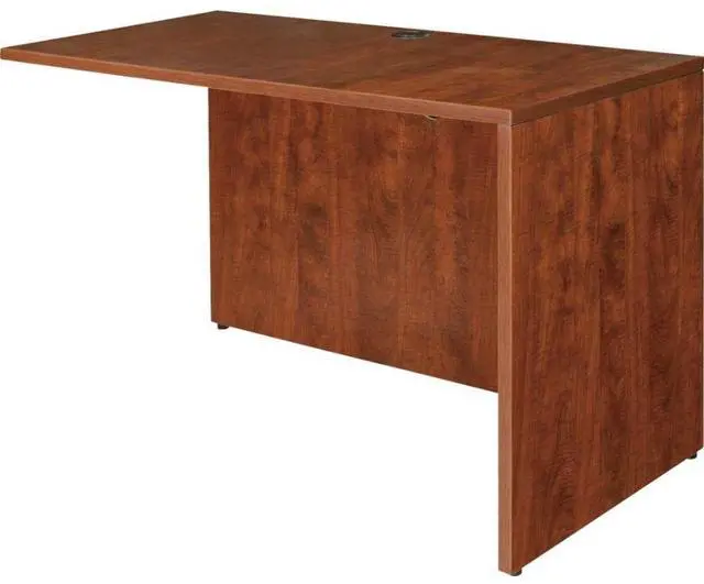 Alt view image 5 of 17 - Lorell Return Shell 48"x24"x29-1/2" Cherry 69421