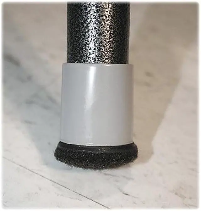 Alt view image 15 of 18 - Lorell Replacement Chair Tip w/Felt 3/4 16/Bag Gray 49323