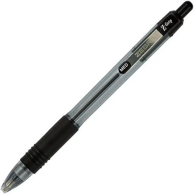 Main image of ZEBRA PEN CORP. Z-Grip Retractable Ballpoint Pen Black Ink Medium 48/Pack 22148