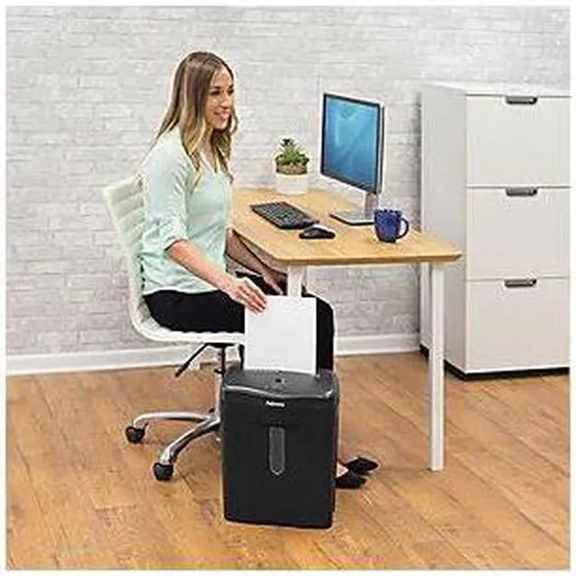 Alt view image 14 of 20 - Fellowes Powershred 11C Cross-Cut Shredder 11 Sheet Capacity 4350001