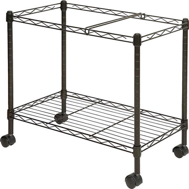 Lorell Mobile File Cart - 4 Casters - Steel - x 12.9 Lorell Mobile File Cart - 4 Casters - Steel - x 12.9