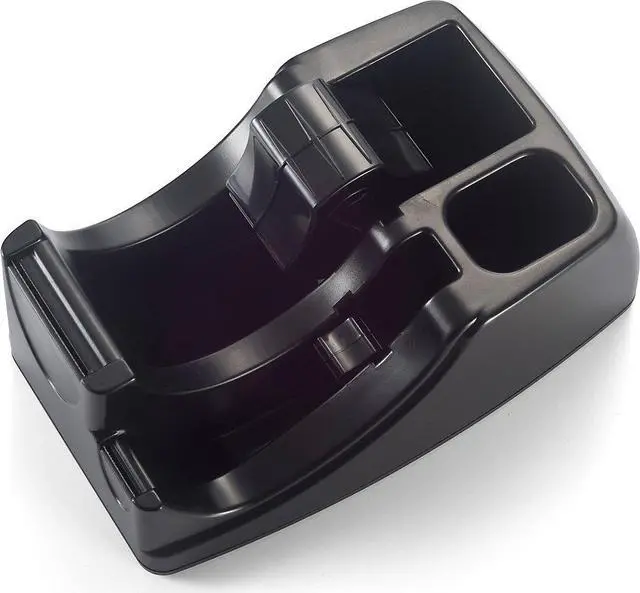 Alt view image 11 of 20 - Officemate Recycled 2-in-1 Heavy Duty Tape Dispenser 1" and 3" Cores Black 96690
