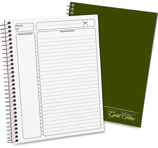 Alt view image 2 of 10 - Ampad Gold Fibre Classic Project Planner
