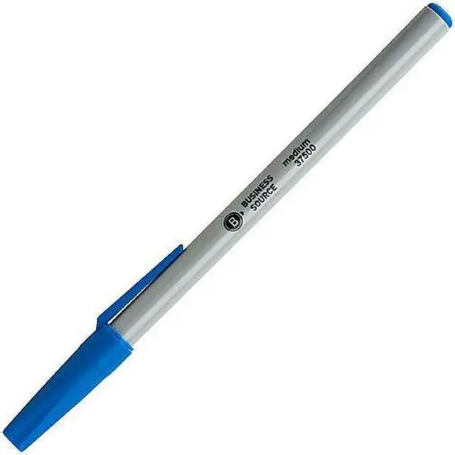Alt view image 6 of 12 - Business Source Bulk Pack Ballpoint Stick Pens