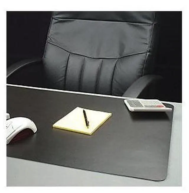 Alt view image 2 of 6 - Lorell Deskpad Nat Origins 20"x36" Black 39654