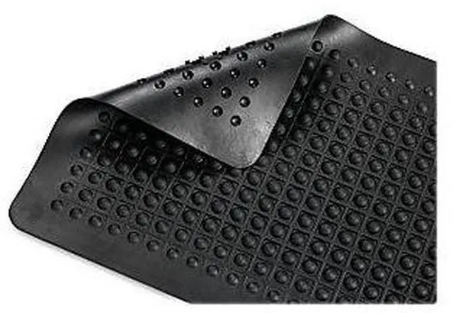 Alt view image 7 of 15 - Genuine Joe Anti Fatigue Mat Rubber Beveled Edge 2'x3' Black 02146