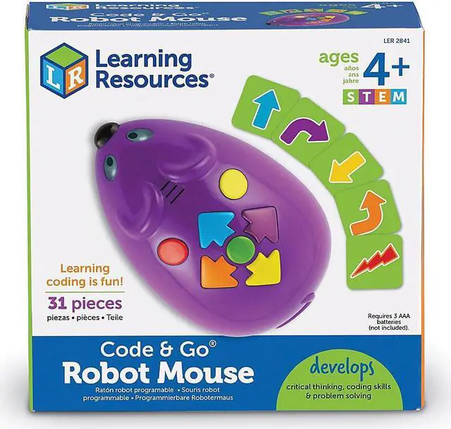 Alt view image 9 of 20 - Learning Resources LER2841 Stem Robot Mouse
