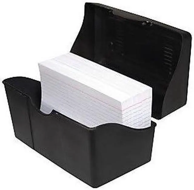 Alt view image 2 of 4 - Advantus Corp. AVT45002 Index Card Holders- 4in.x6in.- Black