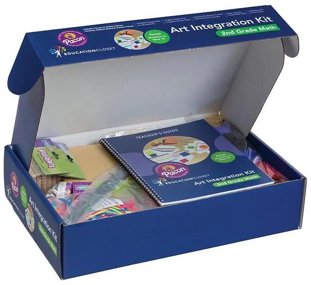 Alt view image 2 of 4 - Pacon® EducationCloset Math Art Integration Kit, Grade 2
