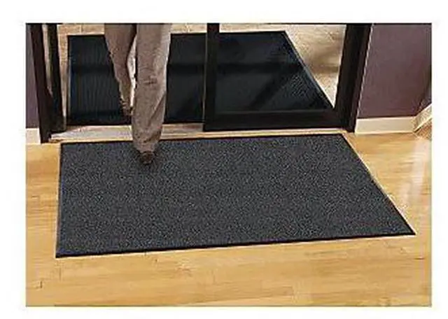 Alt view image 10 of 19 - Genuine Joe Indoor Wiper Mat Nylon Carpet Rubber Back 33-1/2"X56" GY 58354