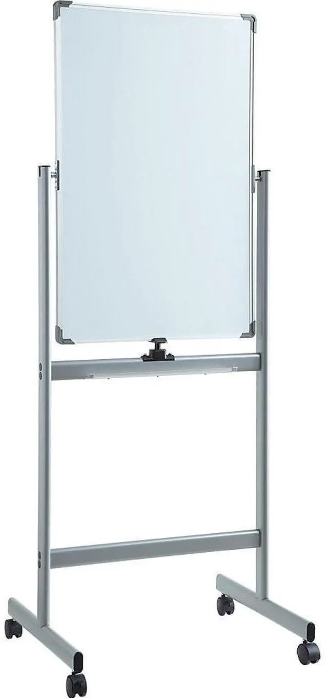 Alt view image 4 of 5 - Lorell® Magnetic Dry-Erase Whiteboard Easel, 36" x 36", Metal Frame