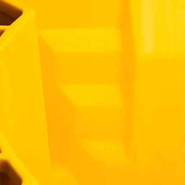 Alt view image 5 of 11 - Genuine Joe Mop Bucket Wringer Combo 3" Casters 26 qt. Yellow 60466