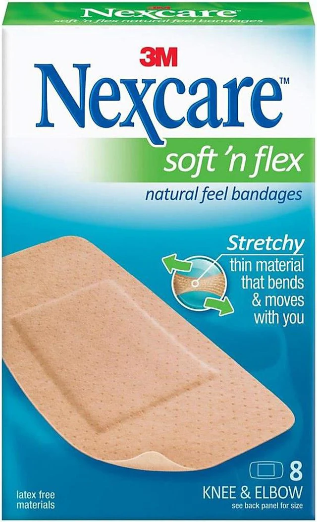 Alt view image 7 of 11 - 3M Nexcare Knee Comfort Bandage