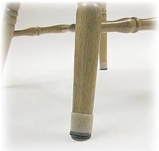Alt view image 9 of 17 - Floor Protectors, Flexible Sleeve, 1", Clear