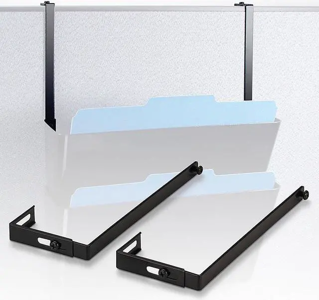 Alt view image 4 of 14 - Officemate Partition Hanger,Adjustable,PK2  21460