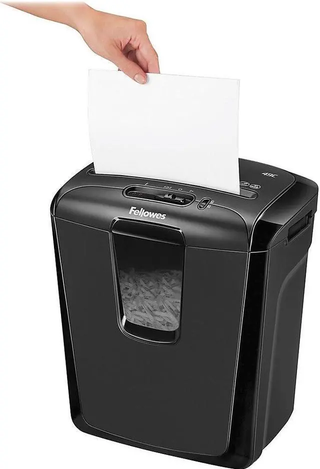Alt view image 15 of 20 - Fellowes 49C Cross-Cut Shredder