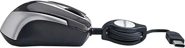 Alt view image 2 of 15 - Verbatim USB-C Mini Optical Travel Mouse Black 99235