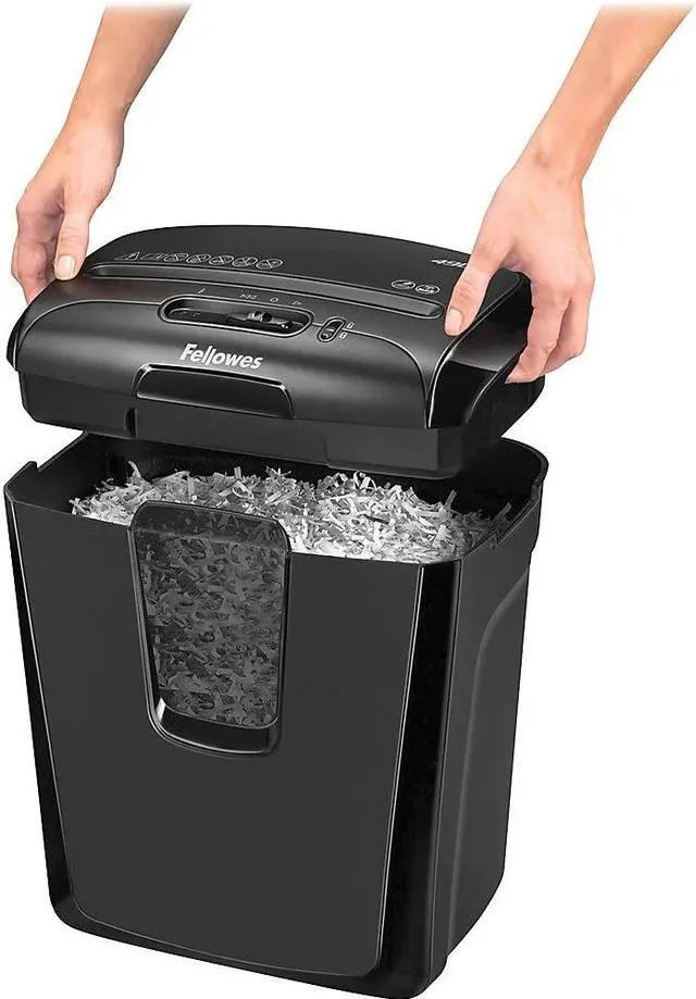 Alt view image 16 of 20 - Fellowes 49C Cross-Cut Shredder
