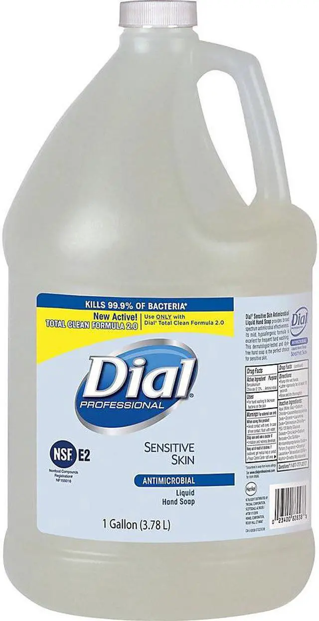 Alt view image 3 of 8 - Sensitive Skin Antimicrobial Soap, Floral Scent, 1 gal Bottle