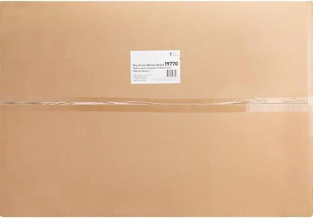 Alt view image 4 of 5 - Marker Board, Aluminum Frame, 3'x2', White