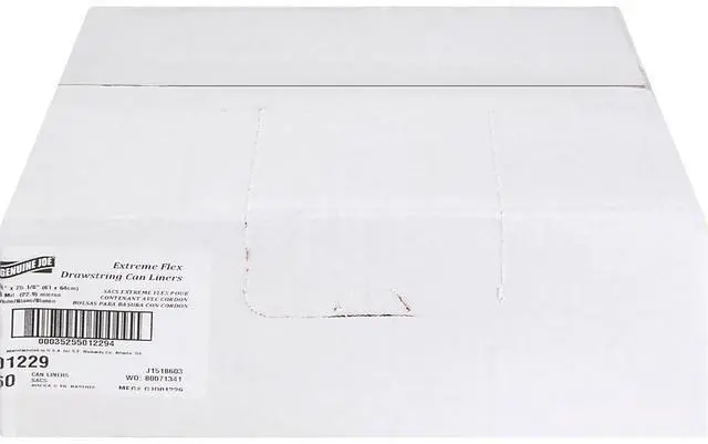 Alt view image 8 of 14 - Genuine Joe Trash Can Liners 13 Gal. 0.9mil 24"x25-1/8" 60/CT WE 01229