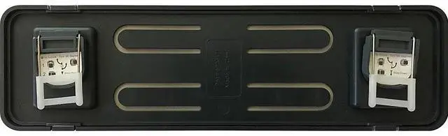 Alt view image 2 of 10 - Lorell Plastic Cubicle Nameplate Plastic Black 80669